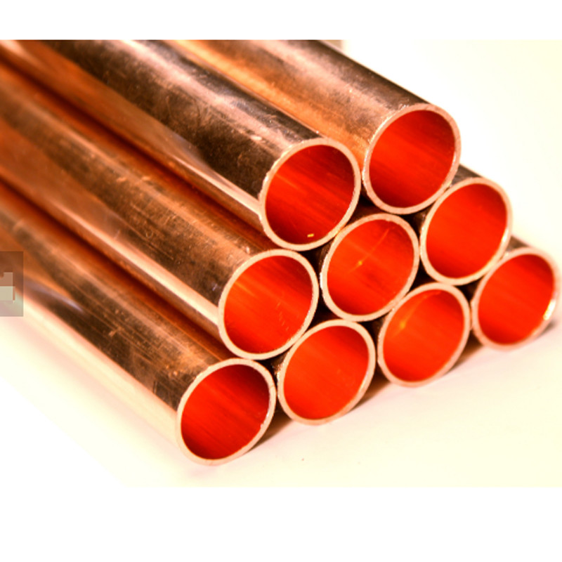 ISO9001 500Mpa Copper Pipe Heat Exchanger Material Food Grade