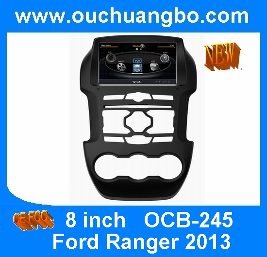Ouchuangbo S100 Platform DVD Radio Sat Navi for Ford Ranger 2013 Stereo Multimedia Virtual 20 disc playing OCB-245