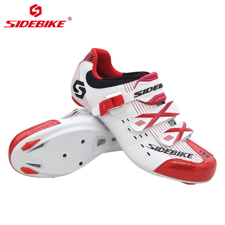 High Security Road Bike Riding Shoes Breathable Excellent Slip Resistance