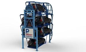 Buy cheap Compact Light Vertical Rotary Parking System 2 Year Warranty product