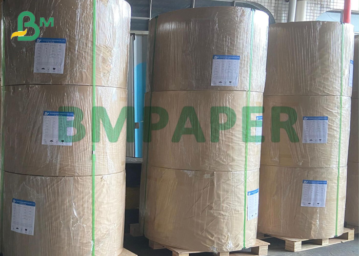 200g PE Coated Brown Oil Proof Food Grade Packing Kraft  Paper In Roll
