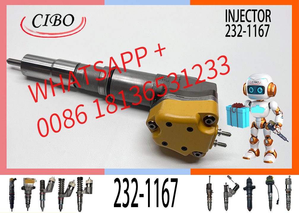 Diesel Fuel Injector 20R-4148 232-1171 174-7527 20R-0760 173-9272 232-1173 10R-1265 232-1167 For 3412 3412E Engine