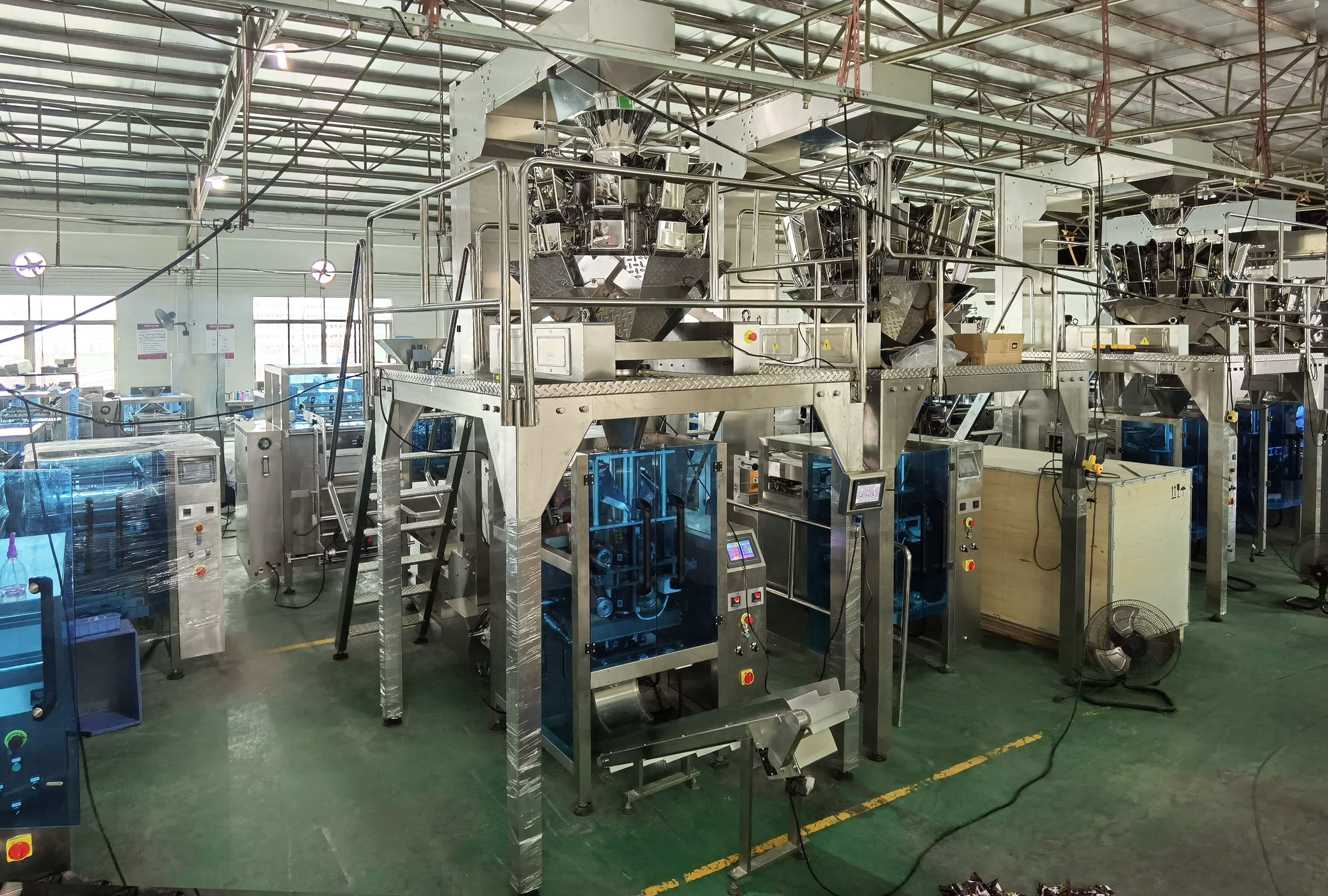 10bags/min Multi Lane Packaging Machine Laminating Milk Tablets