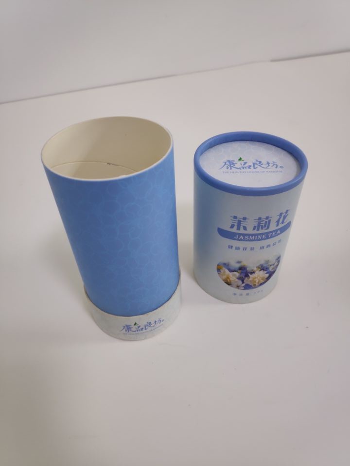 Custom design paper box packaging paper tube packaging for Tea