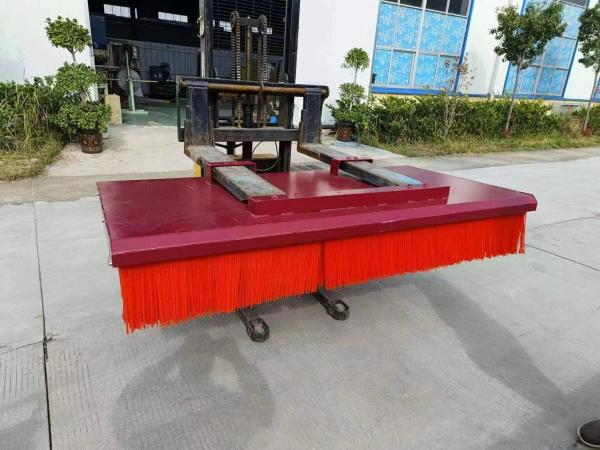 Forklift Street Sweeper Brush Sweeper Broom Road Street Cleaning Brush For