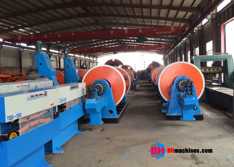 Rigid Stranding Machine Cable Stranding Machine 500 / 1+6+12+18+24+30 | BH Machines
