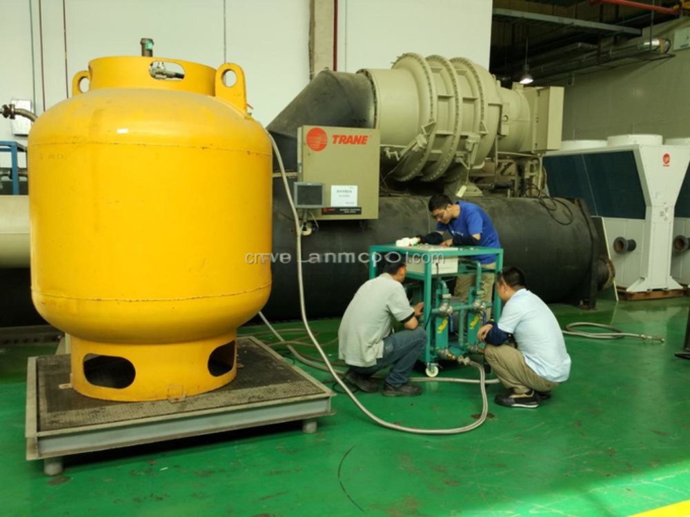 4HP R123 Refrigeration Reclaimer Auto Ac Refrigerant Recovery Machine