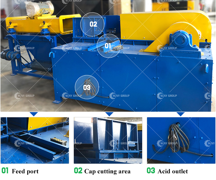 Paper Recycling Machine for Waste Lead Acid Battery Disassembling Final Product Paper