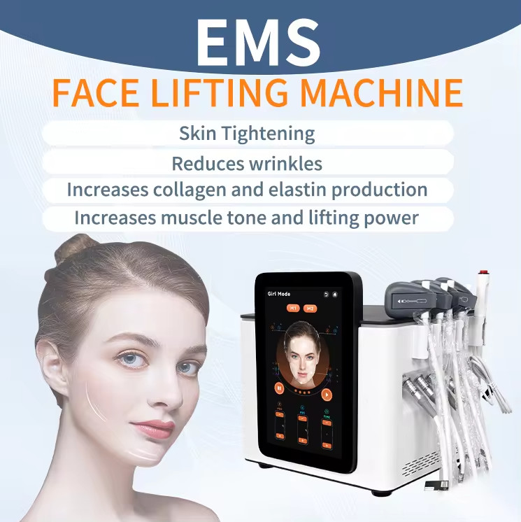 Portable MFFACE Pe-Face RF Microcurrent Face Lifting Double Chin Removal Machine
