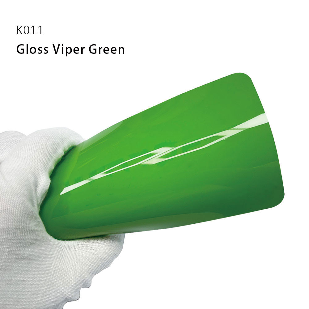 K011 Gloss Viper Green TPU Color Car Paint Protection Film Adhesive Vinyl Car Wrap