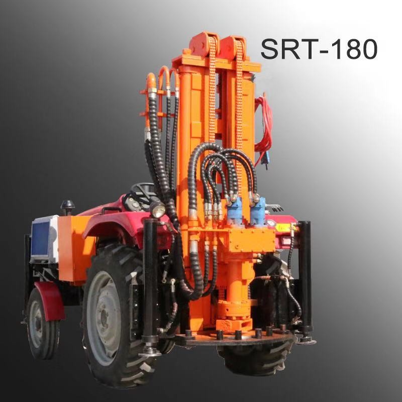 100m 120m 150m water tank wheel tracto WATER WELL DRILLING RIG water well drilling truck borehole drilling machine