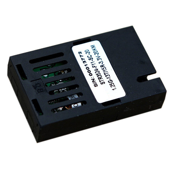 1x9 Fiber Optic Transceiver 1.25G Bidi SC ST For Giga Media Converter
