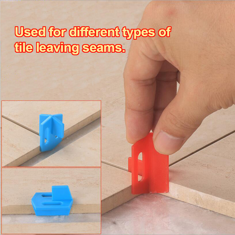 Reusable T-shaped Straight Cross Universal Multifunctional Tile Spacer Tile Leveling System Tools