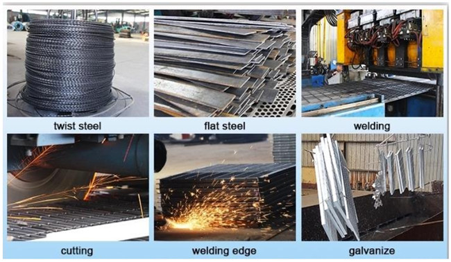Hdg Basement Mesh Plain Bar Grating Steel For Car Park And Driveway