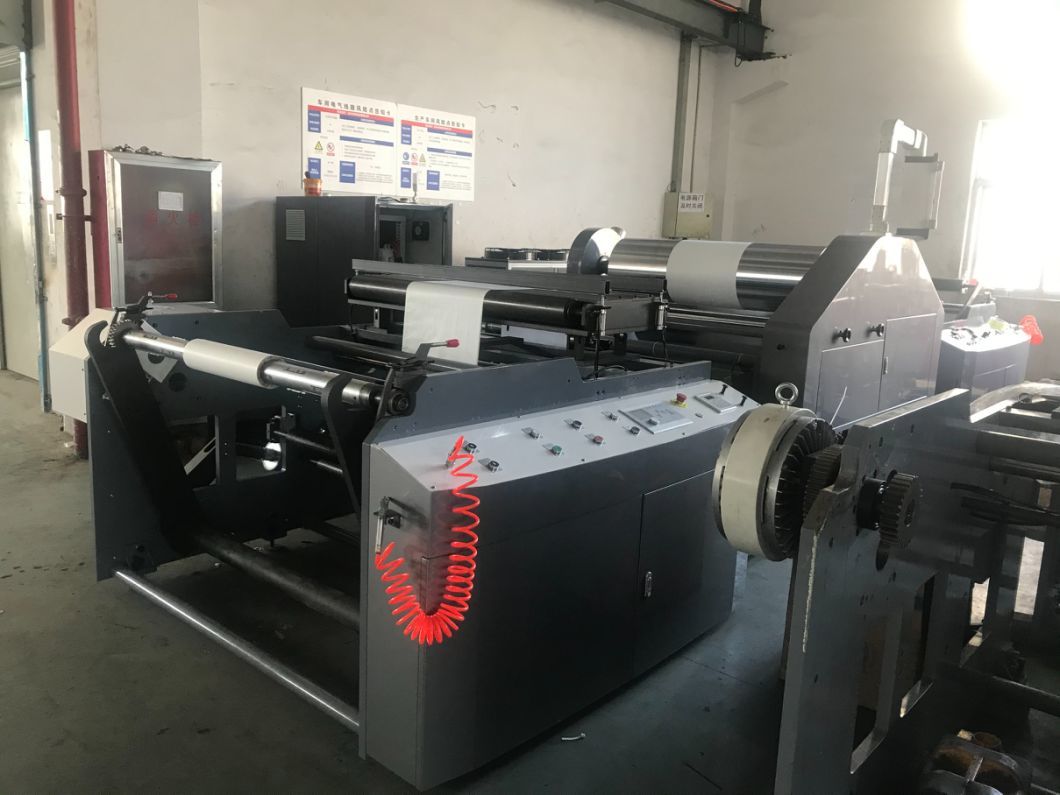 Food Wrapping Paper Wax Coating Machine with Water Cooling Chiller