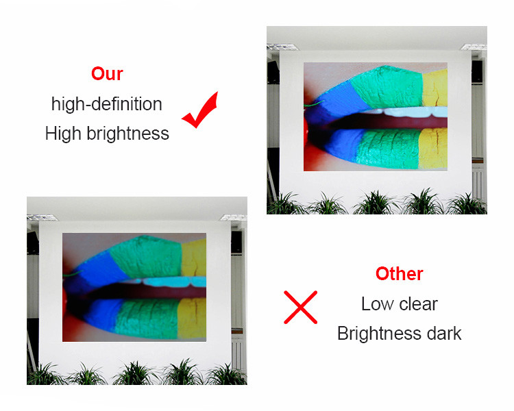 Die Casting Aluminum Hd Wedding P2.976 Indoor LED Video Wall