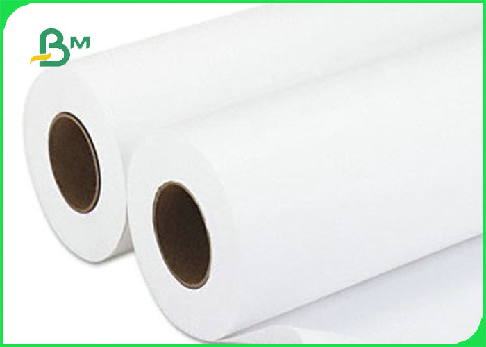 24inch 36inch Plotter Paper For Garments Industry Wide Format Printer High Whiteness
