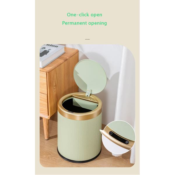 Trash Can Automatic Waterproof Smart Waste Bins Smart Sensor Trash Bin Small Plastic Trash Can
