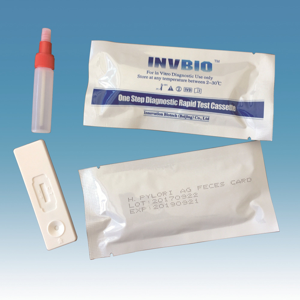Rapid Diagnostic 25pcs H Pylori Stool Antigen Test Kit CE Approved