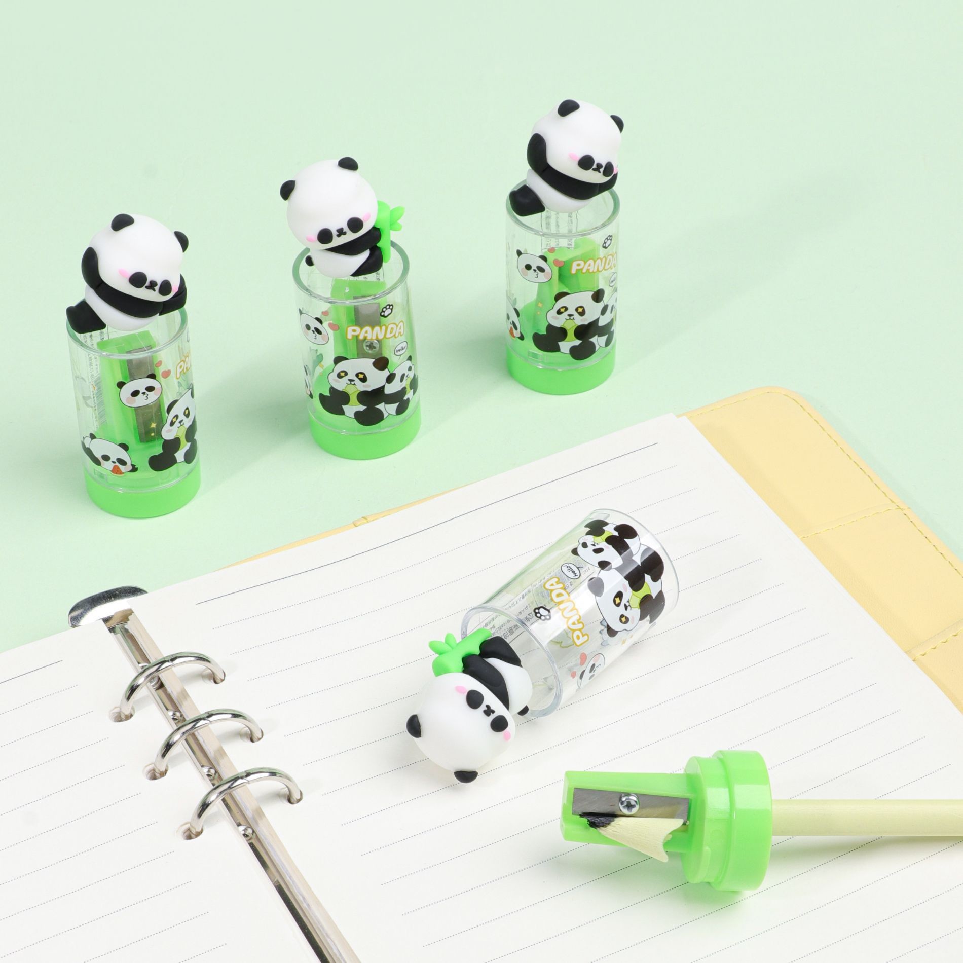 Cute Manual Pencil Sharpener Silicone Stationery For Kids School Home Office Classroom