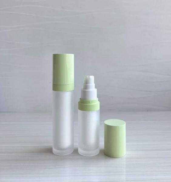 Quality tall and slim great quality Acrylic Plastic bottle cosmetic packaging set for skincare for sale