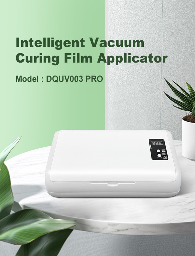 Smart Vacuum Bonding Uv Curing Screen Protector For Soft Glass