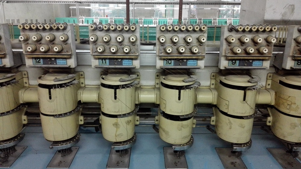 Barudan Professional Embroidery Machine Used For Sports Uniforms