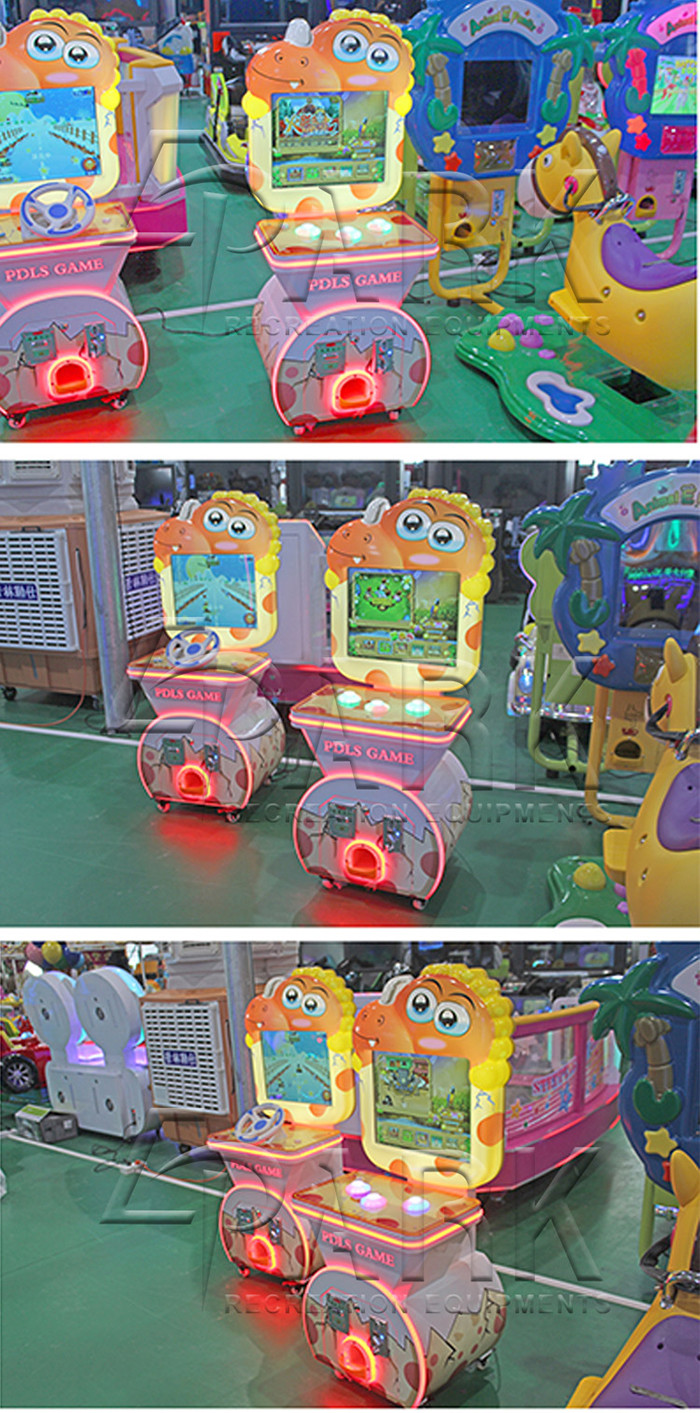 Shooting Racing Pressing Game Vending Capsule Machine For Amusement Park