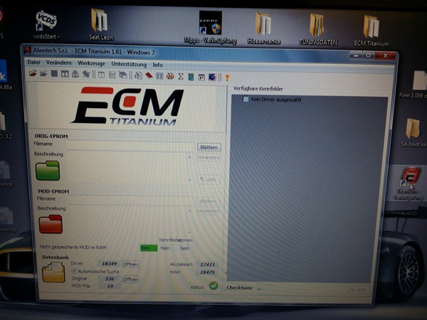 Ecm Titanium V1.61 18475 Driver Automotive Diagnostic Software New Version For Cars / Trucks