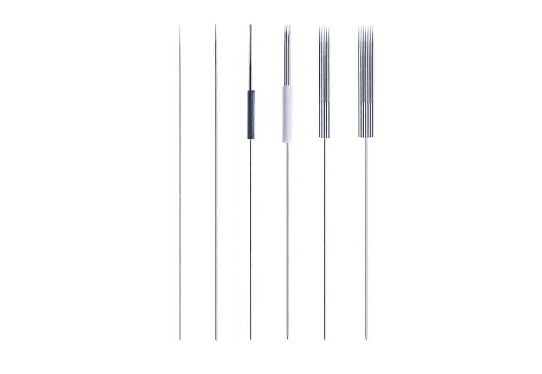 Disposable Needles For Permanent Makeup Tattoo Machine 0.35MM Eyebrow Lips Microblading Makeup Tools Acccessories