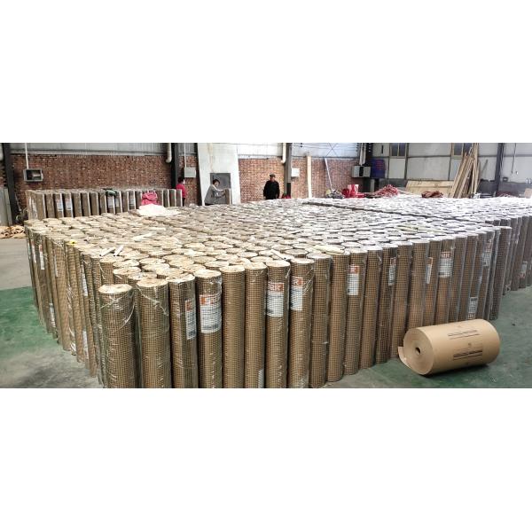 green colored welded wire mesh