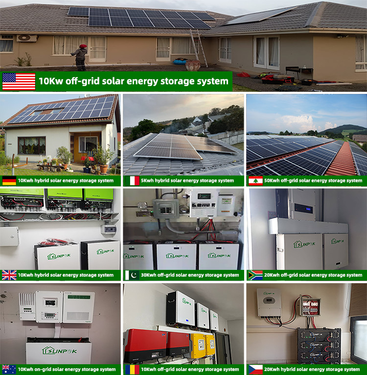 48v 200ah 300ah 400ah Solar Battery Lithium Mppt Solar Hybrid Inverter Home Energy Storage