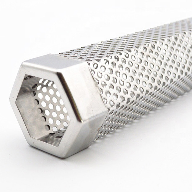 Stainless Steel Wood Pellet Smoker Tube , BBQ Cold / Hot Smoke Generator