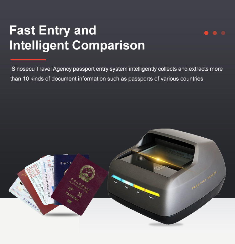 User-Friendly Passport Data Entry System Software and Reader for Easy Data Recording