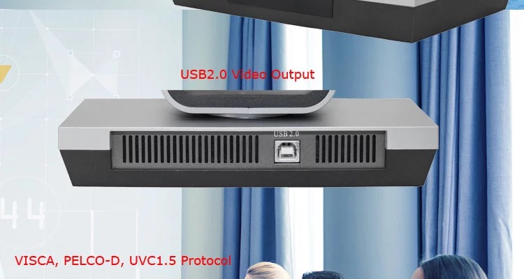 high quality clear 3x or 10x Optics USB PTZ Camera or video camera for conference, education
