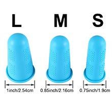 Finger Protectors Rubber Fingers Covers Silicone Finger Protector Sleeve Grips Tips Guard GlovesCots