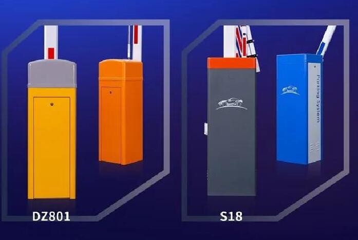 180° Folding Boom DC Servo Vehicle Parking Barrier Gate