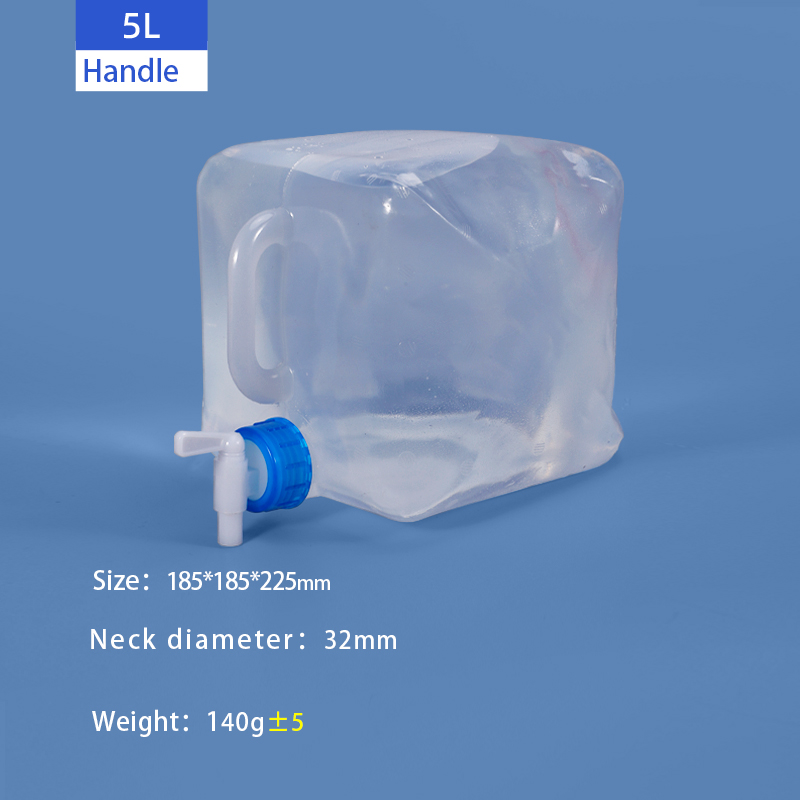 Hand Length Handle 5L 10L 15L 20L LDPE Foldable Collapsible Jerry Can for Water Storage Container