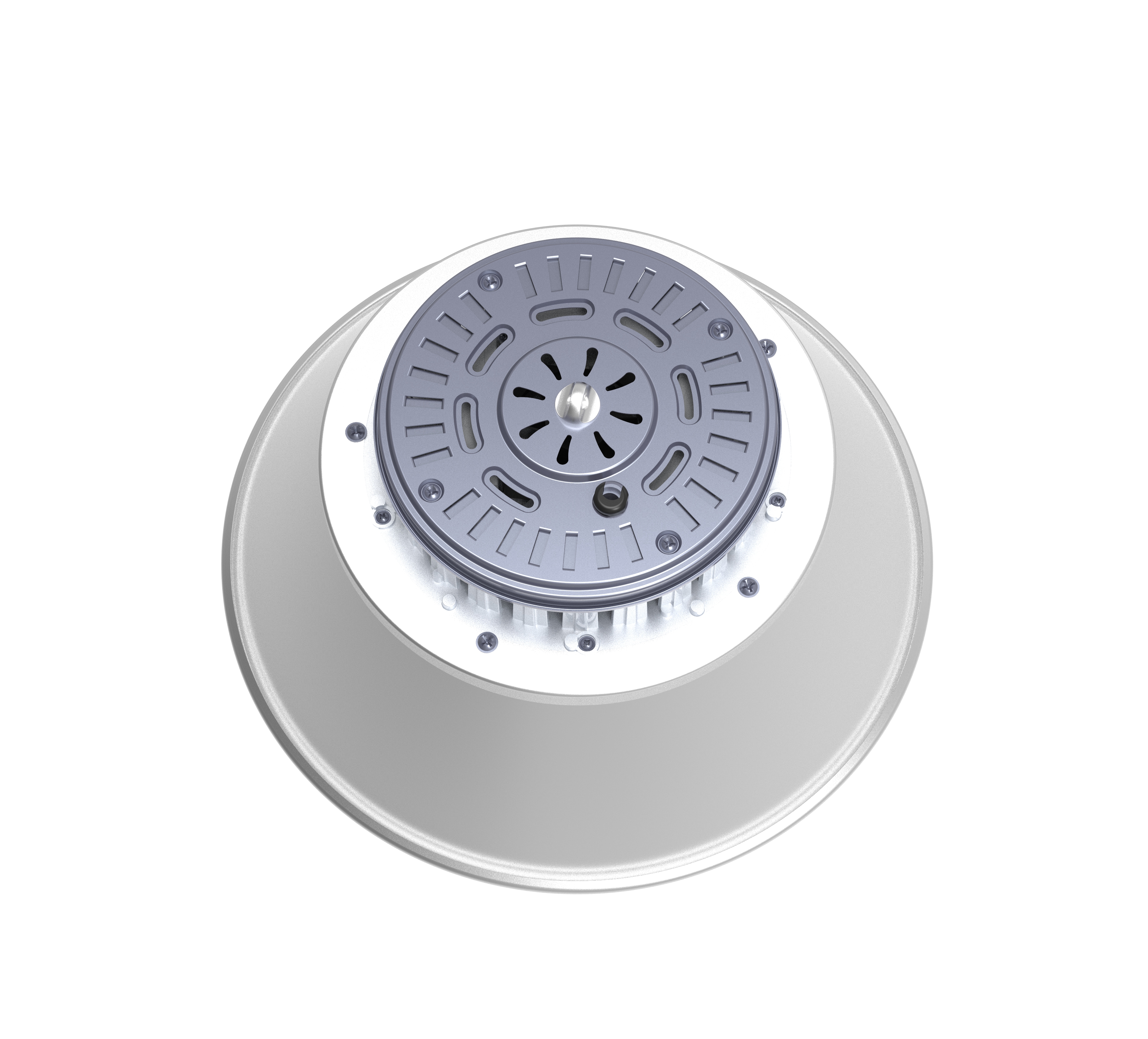 200W UFO LED High Bay Light Fixtures IP65 For Warehouse