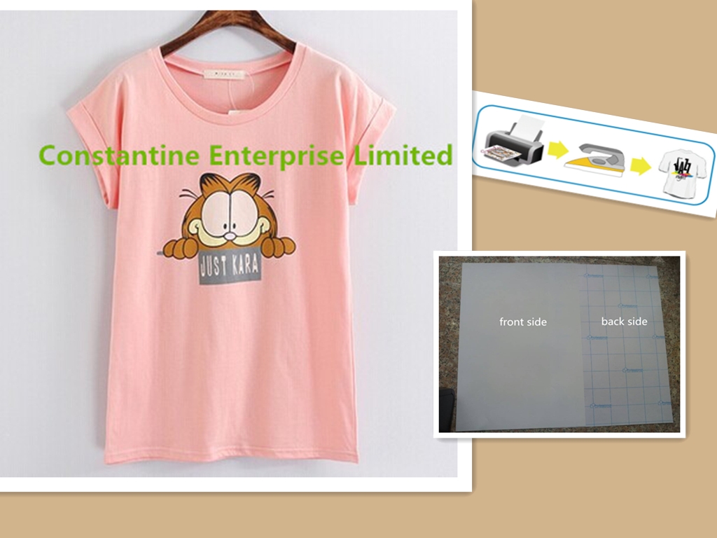 Iron on Transfer paper 150gsm light color T-shirt transfer paper