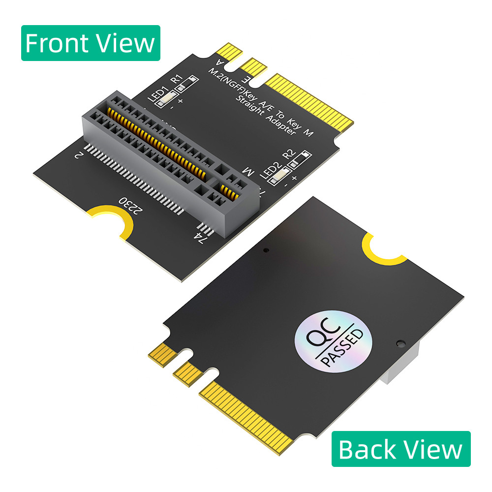 NGFF (M.2) Key-M Nvme SSD To NGFF (M.2) Key A / E Adapter Enhance Your System