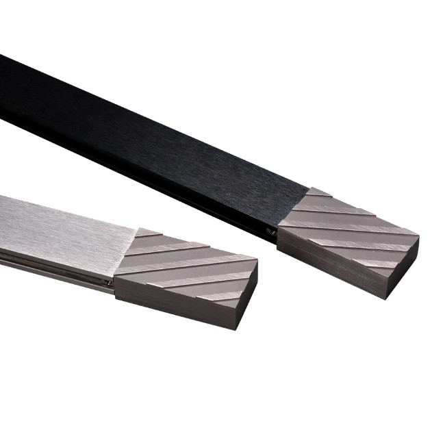Square Sliding Curtain Tracks For Bay Windows Ceiling Mounted