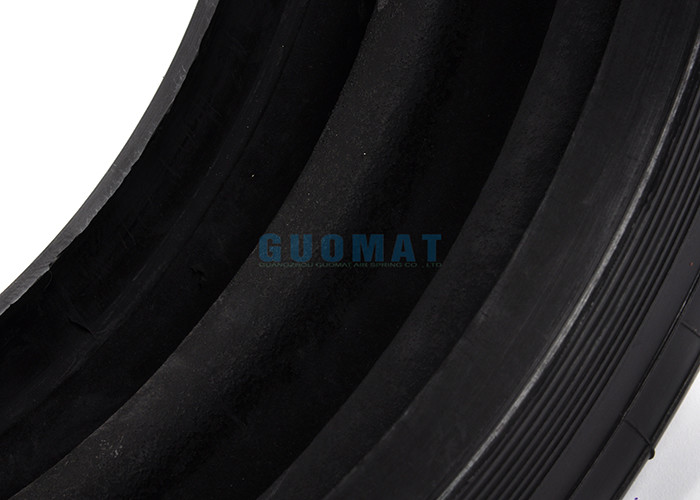 S-350-2r Rubber Air Spring S350 For Big Wig Helper Springs , Double Convoluted Air Bag