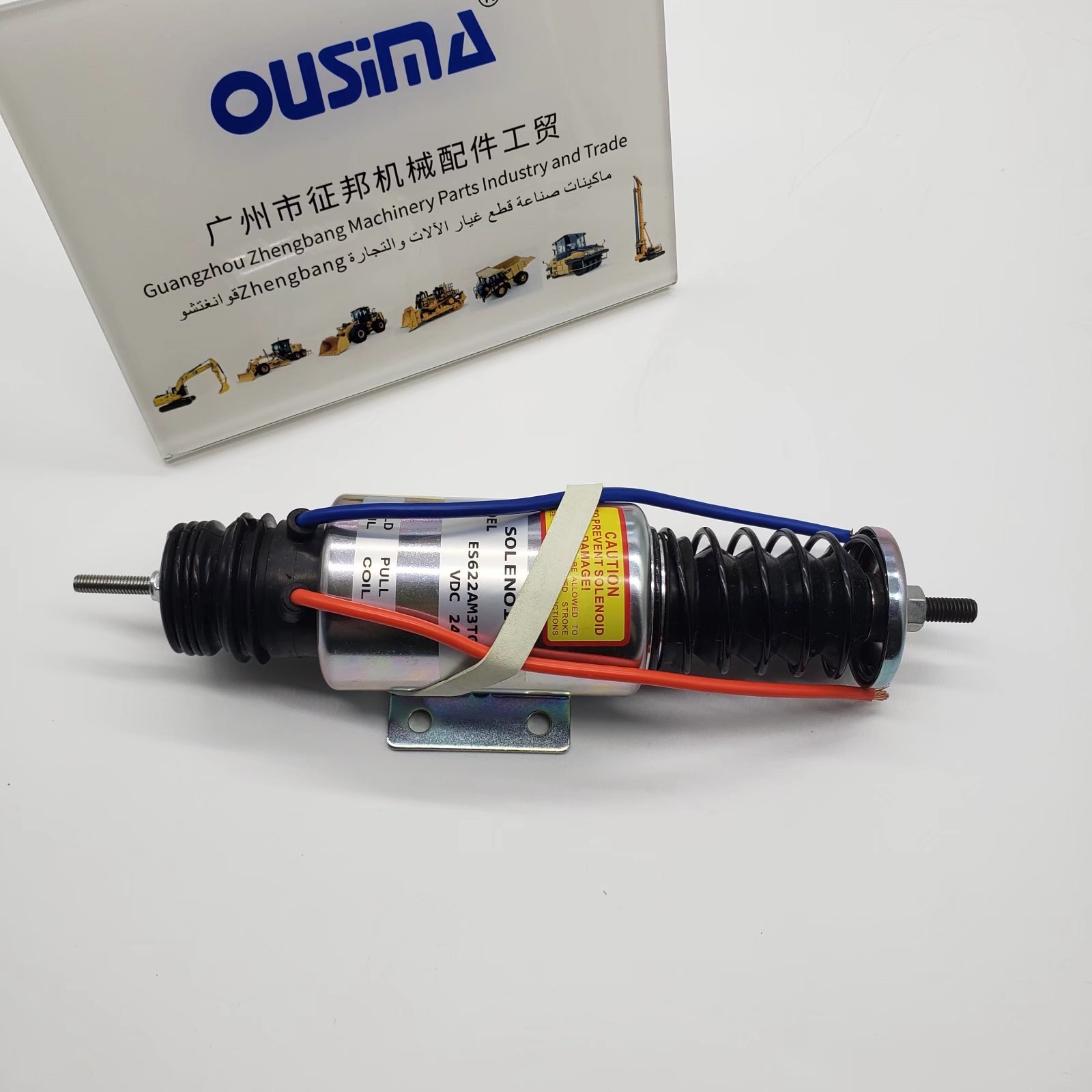 ES622AM3TG 98417602 24V Shutdown Solenoid For Hitachi