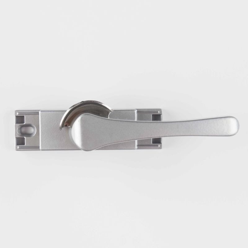 Modern Design Style Sliding Window Handle with Crescent Lock and Aluminum Accessories