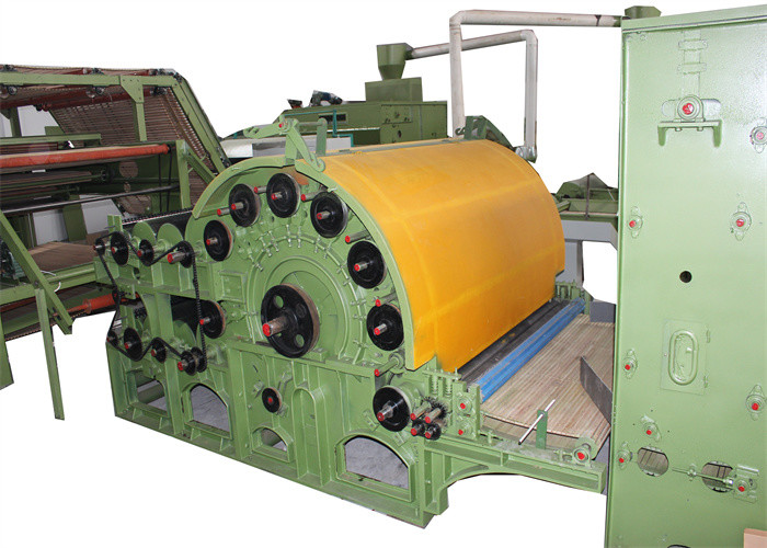 Nonwoven Polyester Carding Machine In Textile 50m/min
