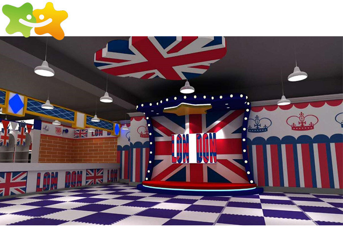 Soft Covering Kids Indoor Playground Equipment Environmental Protection