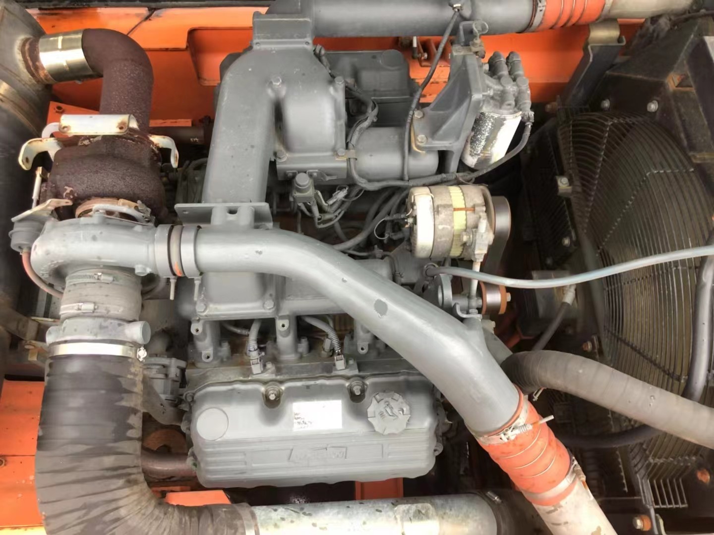 Used Doosan DX500LC excavator, 50 ton large tracked excavator