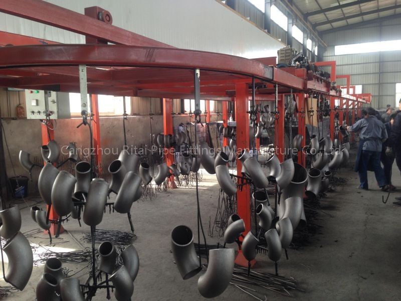 Schedule 40 Pipe Fitting Elbows 90 Degree ANSI B16.9 A106 GR.B Butt Welded