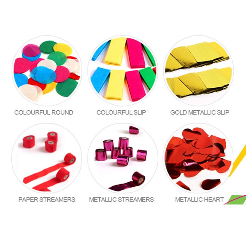 80cm Party No Fireworks Electric Confetti Cannon